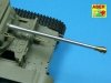 Aber 35L-094 Tank gun barrel for british A34 Comet (1:35)	